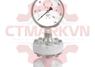 ĐỒNG HỒ ÁP SUẤT MÀNG PTFE (TEFLON) NGÀNH HÓA CHẤT