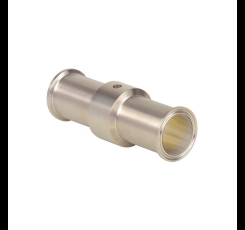 WIKA In-line diaphragm seal with sterile connection Models 981.22, 981.52 and 981.53