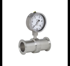 WIKA In-line diaphragm seal with sterile connection Model 981.51