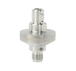 Diaphragm seal with threaded connection Welded design WIKA 990.34
