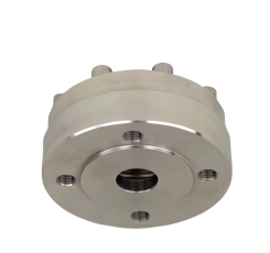 Diaphragm seal with flange connection With internal diaphragm, threaded design WIKA 990.41
