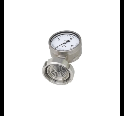 WIKA Diaphragm seal with sterile connection Model 990.51