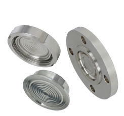 Diaphragm seal with sterile connection Aseptic connection per DIN 11864 WIKA 990.51