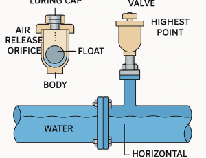 VAN XẢ KHÍ (AIR VENT VALVE) – GIẢI PHÁP TỐI ƯU LOẠI BỎ KHÍ TRONG ĐƯỜNG ỐNG CÔNG NGHIỆP