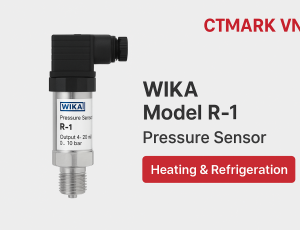 CẢM BIẾN ÁP SUẤT WIKA MODEL R-1 – GIẢI PHÁP ĐO ÁP SUẤT CHÍNH XÁC CHO HỆ THỐNG SƯỞI ẤM VÀ LÀM LẠNH