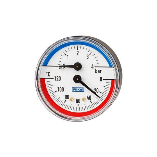 WIKA Bimetal thermomanometer Models 100.0x, 100.1x