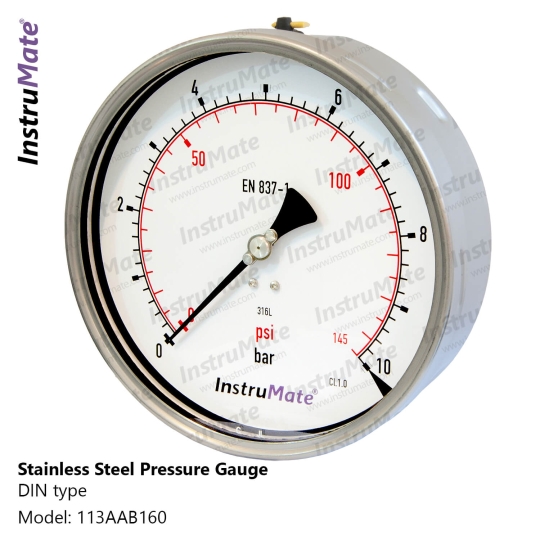 ĐỒNG HỒ ĐO ÁP SUẤT INSTRUMATE MODEL 113AA