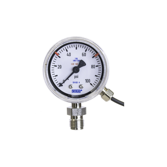 ĐỒNG HỒ ĐO ÁP SUẤT WIKA 230.25 with 851.3 Switch