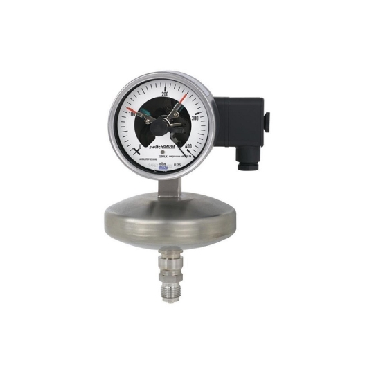 ĐỒNG HỒ ĐO ÁP SUẤT TUYỆT ĐỐI CÓ TIẾP ĐIỂM ĐIỆN WIKA 532.53