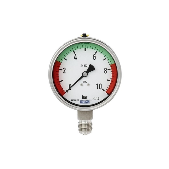 WIKA Adhesive label set for red and green circular arcs Model 910.33