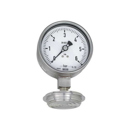 WIKA Diaphragm seal with sterile connection Model 990.24