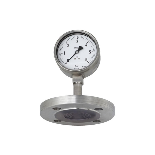 WIKA Diaphragm seal with flange connection Model 990.27