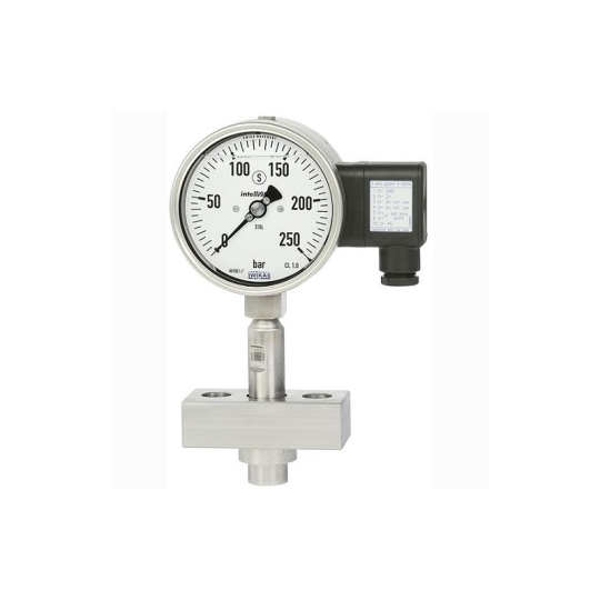 WIKA Diaphragm seal with sterile connection Model 990.30