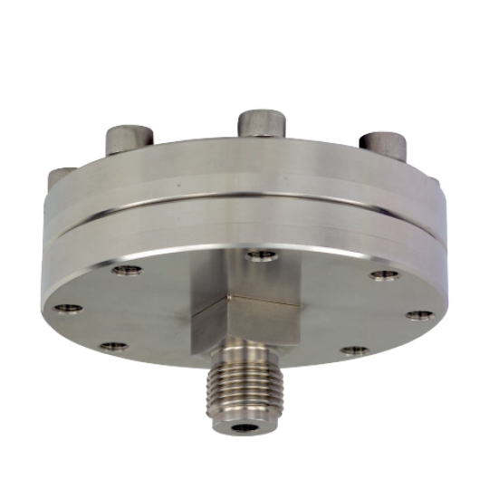 WIKA Diaphragm seal with threaded connection Threaded design Model 990.40 