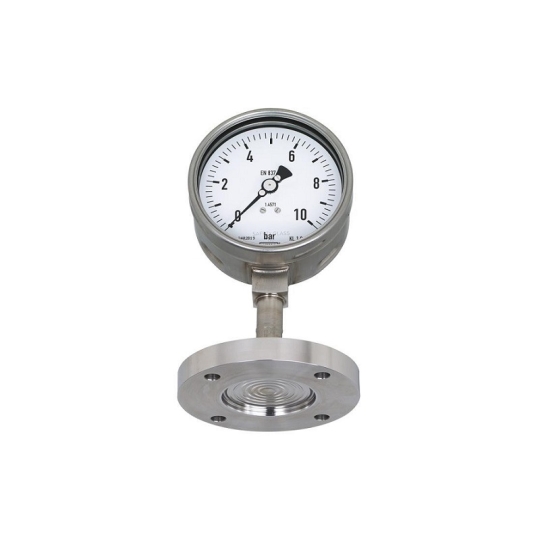 WIKA Diaphragm seal with sterile connection Model 990.50