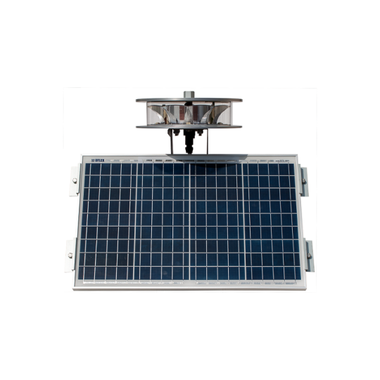ACWL_SOLAR05 - Solar Powered Medium Intensity Red Obstruction Light – ICAO Type B