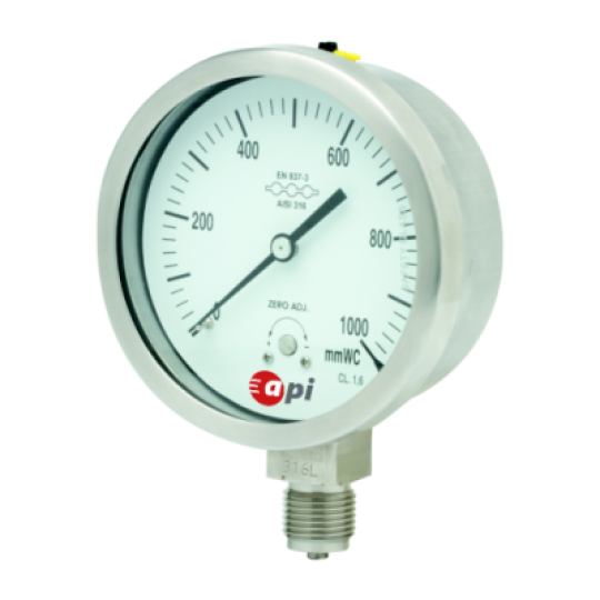 ĐỒNG HỒ ĐO ÁP SUẤT DẠNG CAPSULE API M1.05