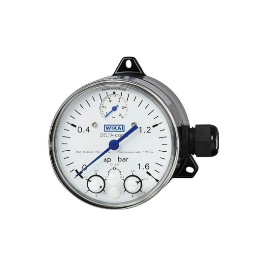 ĐỒNG HỒ ĐO CHÊNH ÁP CÓ TIẾP ĐIỂM ĐIỆN WIKA DPGS40