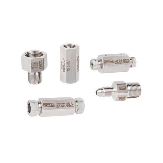 WIKA High-pressure connection adapters and couplings Model HPAC