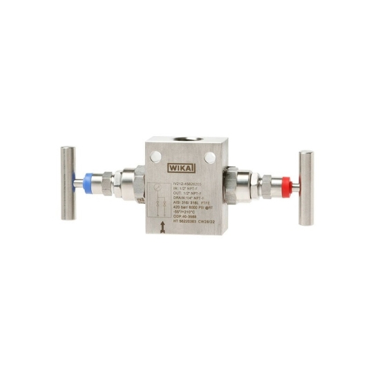 WIKA Block-and-bleed valve Model IV2
