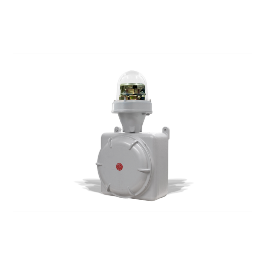 MIOLAB-E1_23S - Dual mode (Type A + Type B) Obstruction Light for Explosion Proof, Medium Intensity