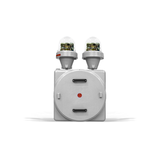 MIOLA-E1_23U - Double (Main + Stand-By) Obstruction Light for Explosion Proof, Medium Intensity Type A