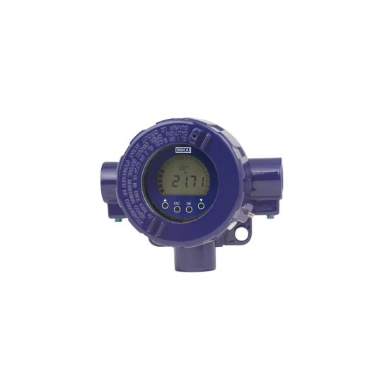 WIKA Field indicator for current loops with HART communication Models DIH50, DIH52