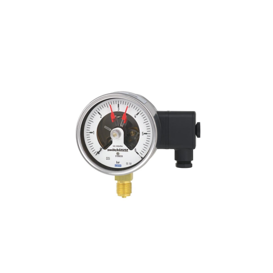 ĐỒNG HỒ ĐO ÁP SUẤT CÓ TIẾP ĐIỂM ĐIỆN WIKA PGS21.160