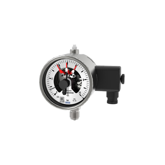 ĐỒNG HỒ ĐO ÁP SUẤT CÓ TIẾP ĐIỂM ĐIỆN WIKA PGS26.160