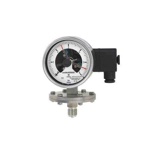 ĐỒNG HỒ ĐO ÁP SUẤT DẠNG MÀNG CÓ TIẾP ĐIỂM ĐIỆN WIKA PGS43.100