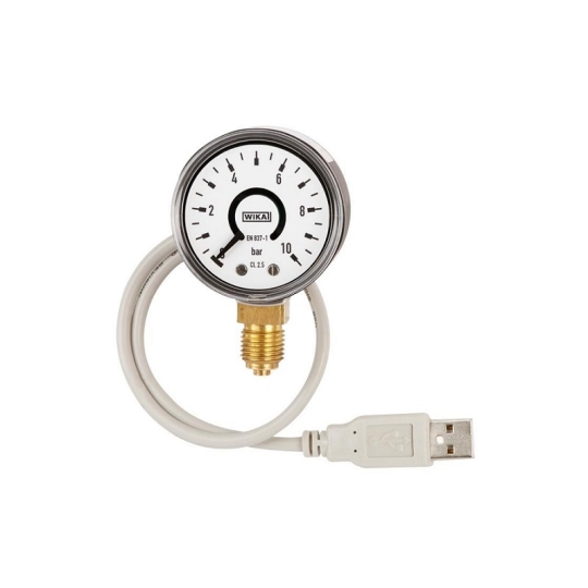 ĐỒNG HỒ ĐO ÁP SUẤT WIKA PGT10 USB