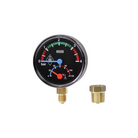 WIKA Bimetal thermomanometer Eco Model THM10