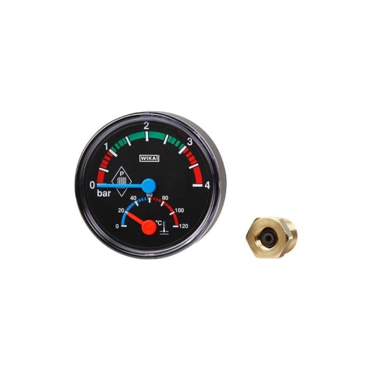 WIKA Bimetal thermomanometer Eco Model THM10